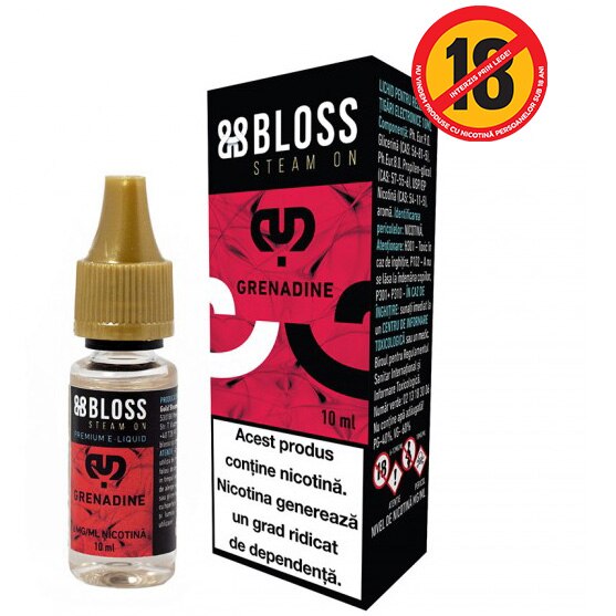 Lichid pentru Tigara Electronica 10ml Bloss Grenadine 06mg/ml