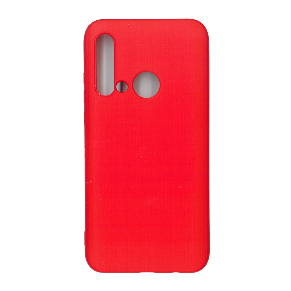 Husa Liquid din silicon mat pentru Huawei P20 lite 2019/ Nova 51, rosu
