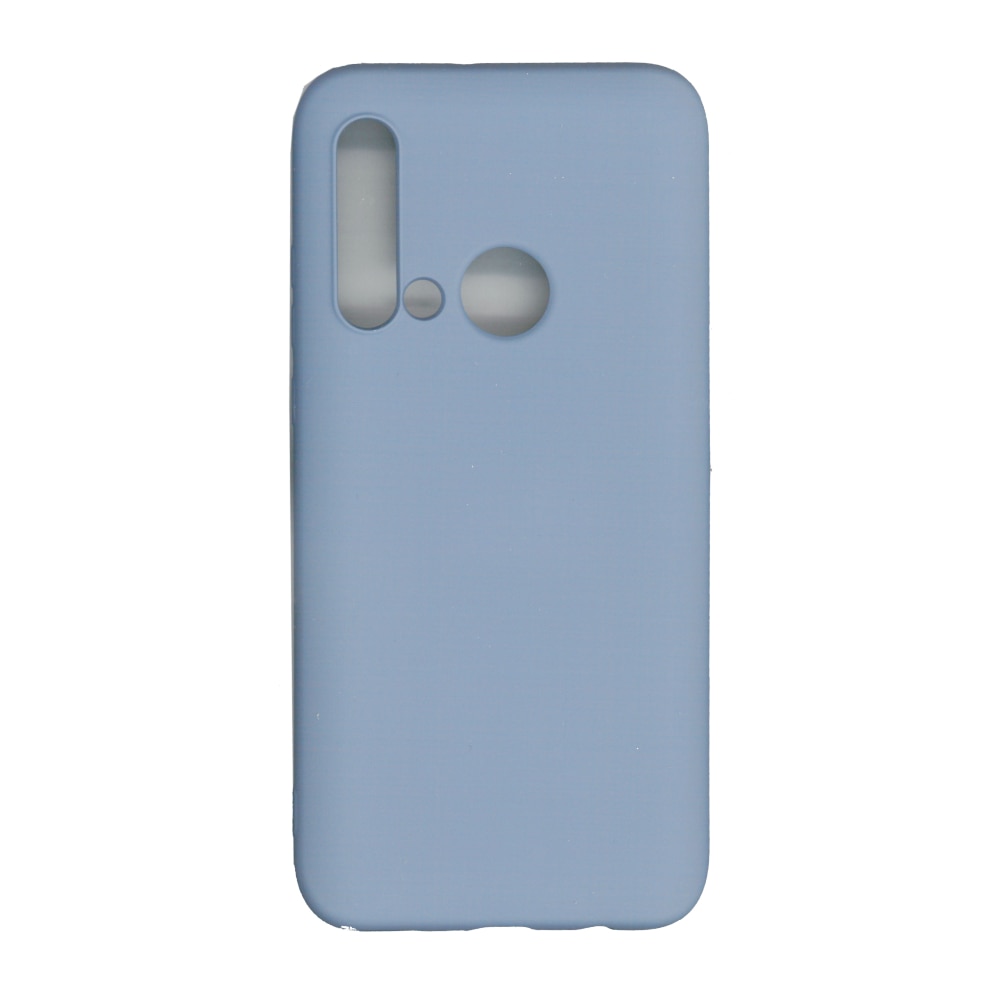 Husa Liquid din silicon mat pentru Huawei P20 lite 2019 Nova 5i, bleu