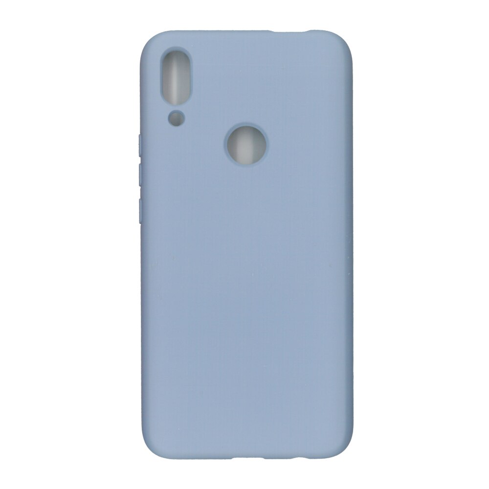 Husa Liquid din silicon mat pentru Huawei P Smart Z, bleu