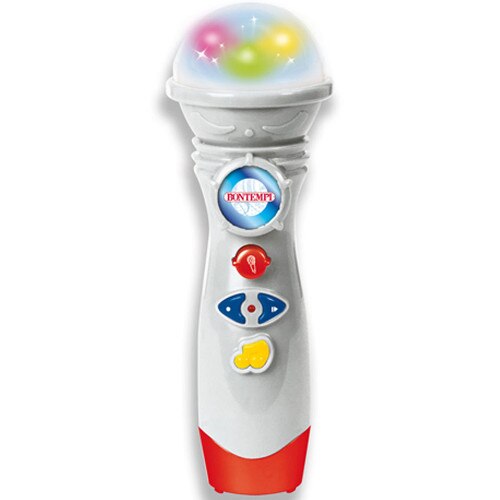 Microfon Bontempi pentru Karaoke cu Lumini