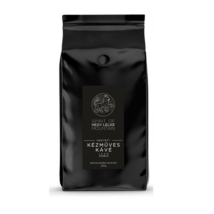 250 g Hegy Lelke - Spirit of Mountain ízesített kávékülönlegesség Amaretto (1155)