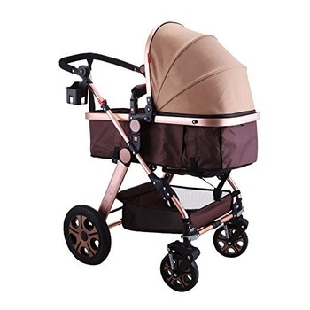 Carucior 2 in 1 reversibil, transformabil landou-sport, 808 Maro - Krista® Carucior 2 in 1 reversibil, transformabil landou-sport, 808 Maro - Krista®