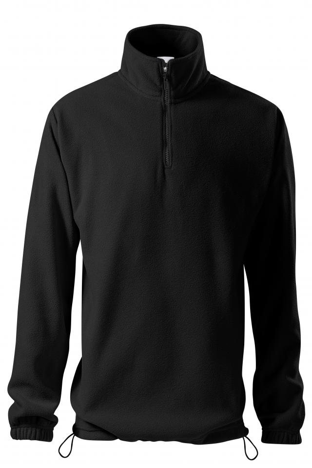 Hanorac fleece pentru barbaţi Horizon, Negru