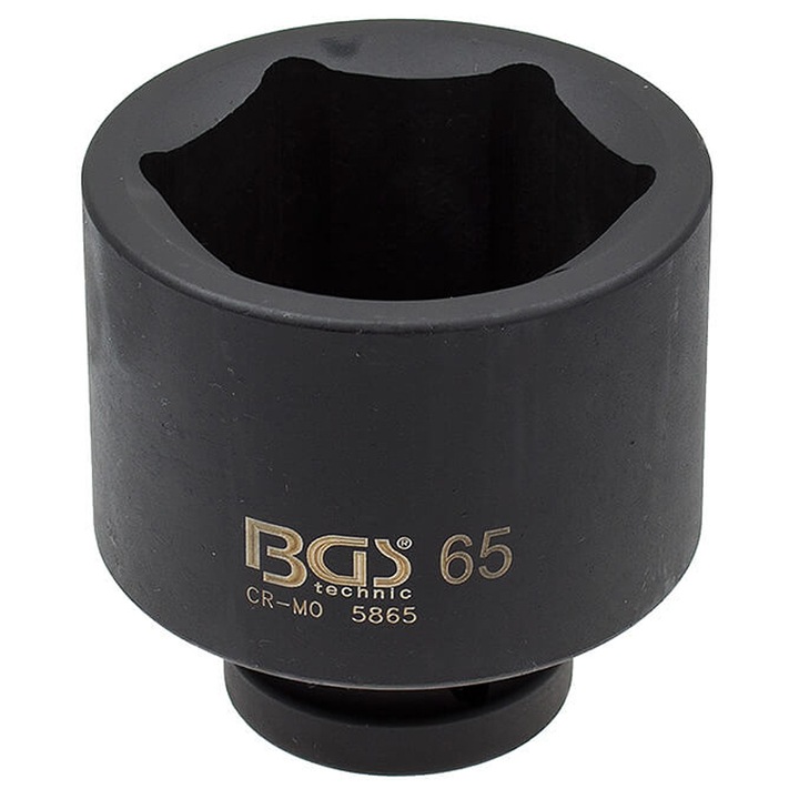 Cheie tubulara de impact, 65mm, 1", BGS