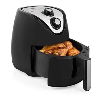 Friteuza cu aer cald XXL Tristar FR-6994, 1500 W, 4.5 litri, Termostat variabil 80 - 200°C, Temporizator, Functii: prajire, coacere, reincalzire, fara ulei, Negru/Gri Friteuza cu aer cald XXL Tristar FR-6994, 1500 W, 4.5 litri, Termostat variabil 80 - 200°C, Temporizator, Functii: prajire, coacere, reincalzire, fara ulei, Negru/Gri