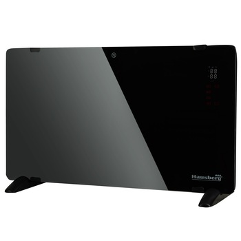 Convector slim cu ecran tactil Hausberg cu telecomanda, termostat si temporizator Convector slim cu ecran tactil Hausberg cu telecomanda, termostat si temporizator
