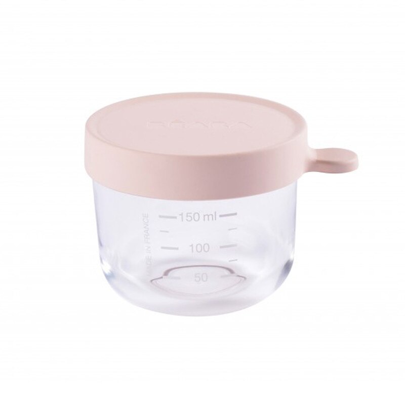 Recipient ermetic sticla 150 ml Roz