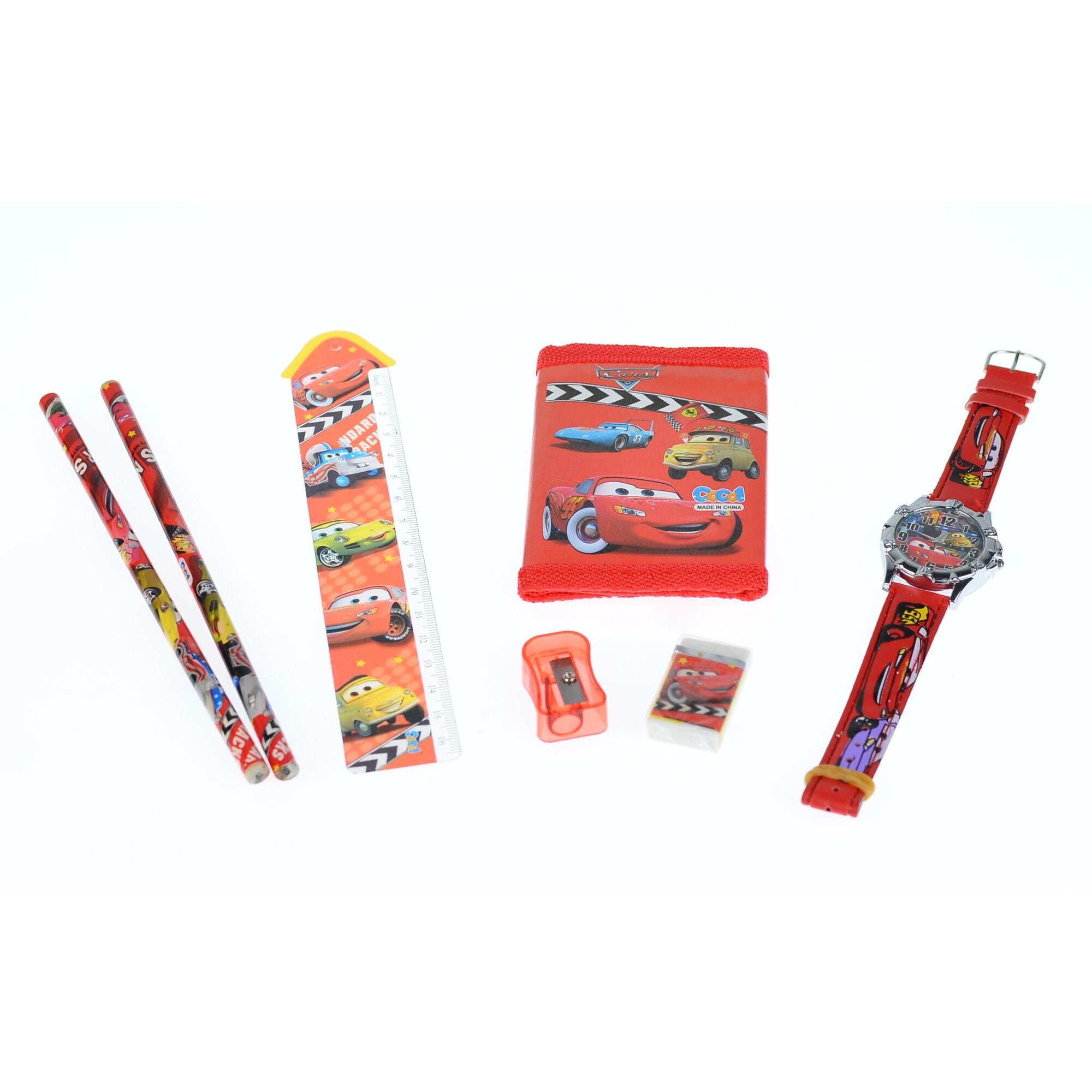 Set ceas pentru copii cu Cars + portofel cadou - COCO8011614