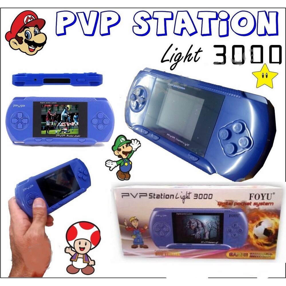 Consola Retro Jocurii Portabila PVP Station Light 3000 Ecran 2 7 EMAG ro Consola Retro Jocurii Portabila PVP Station Light 3000 Ecran 2 7 EMAG ro