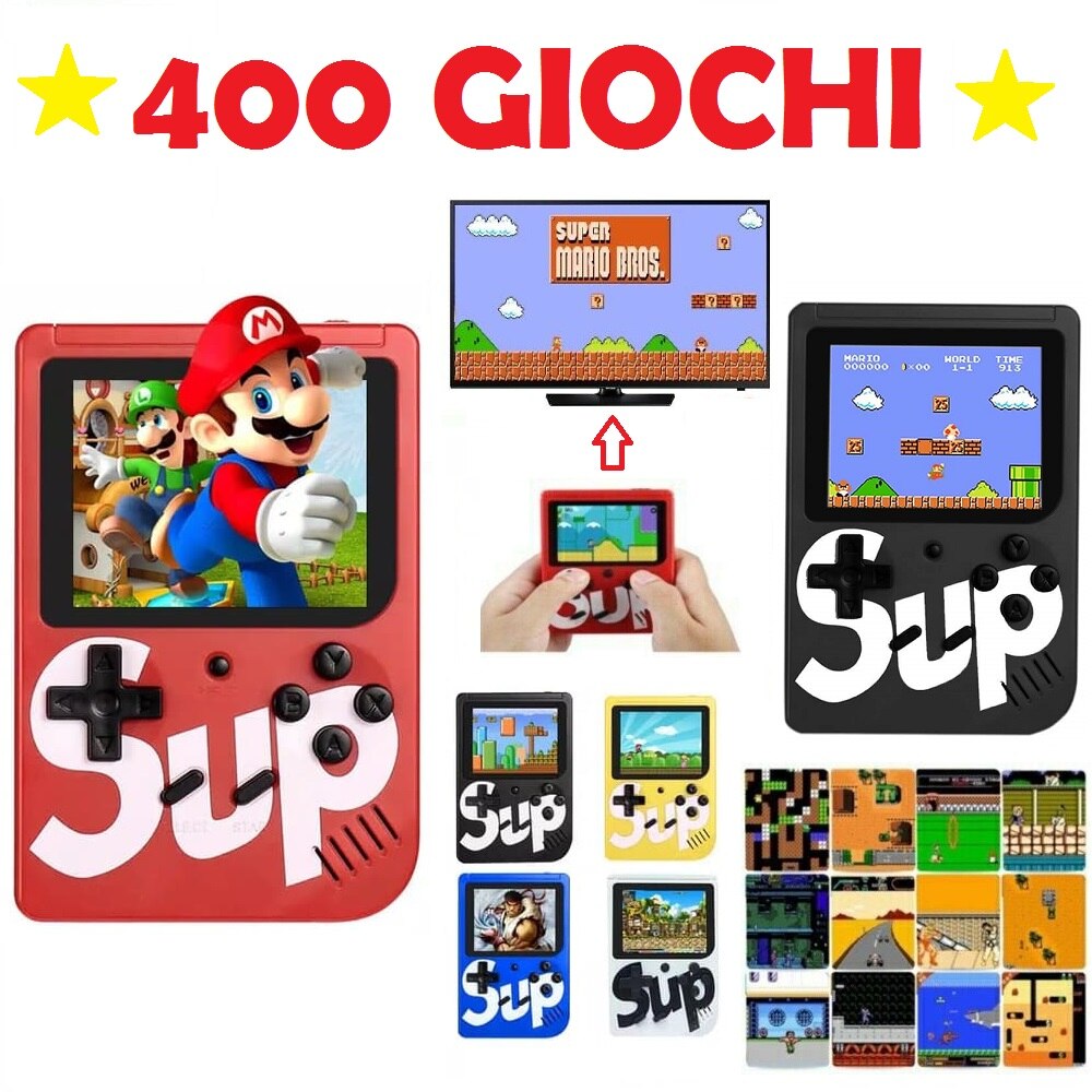Consola Jocuri Portabila, Nostalgic SUP Masina De Joc Clasic 400 in 1