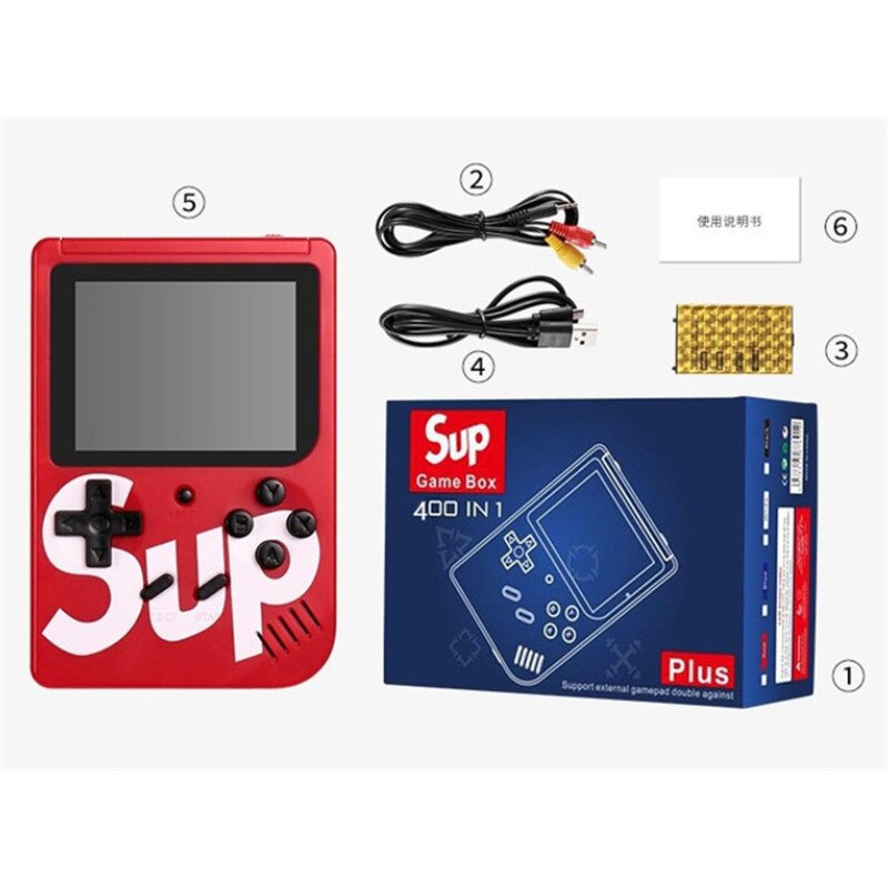 Consola Jocuri Portabila, Nostalgic SUP Masina De Joc Clasic 400 in 1