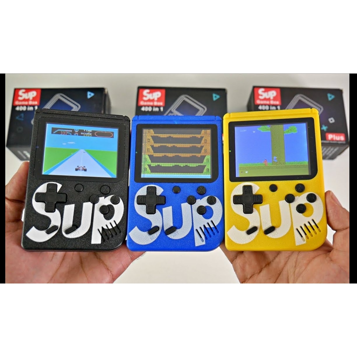 Consola Jocuri Portabila, Nostalgic SUP Masina De Joc Clasic 400 in 1