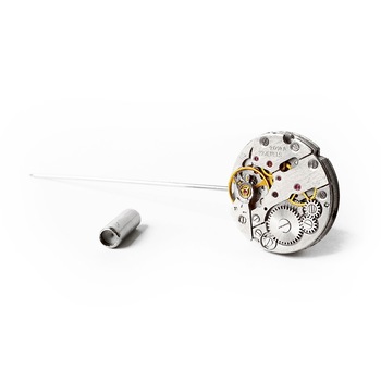 Ac de Rever (de piept) cu mecanism de ceas inox, accesorii steampunk, handmade EmilyRay, Ac de Rever (de piept) cu mecanism de ceas inox, accesorii steampunk, handmade EmilyRay,