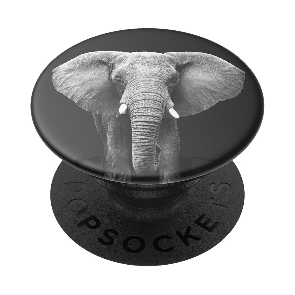 Suport universal de telefon si tableta Popsockets, accesoriu PopGrip Loxodonta Africana