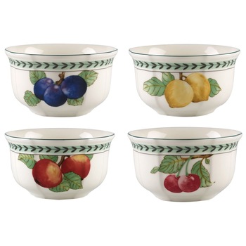 Set 4 boluri Villeroy & Boch French Garden Modern Fruits 0.75 litri Set 4 boluri Villeroy & Boch French Garden Modern Fruits 0.75 litri