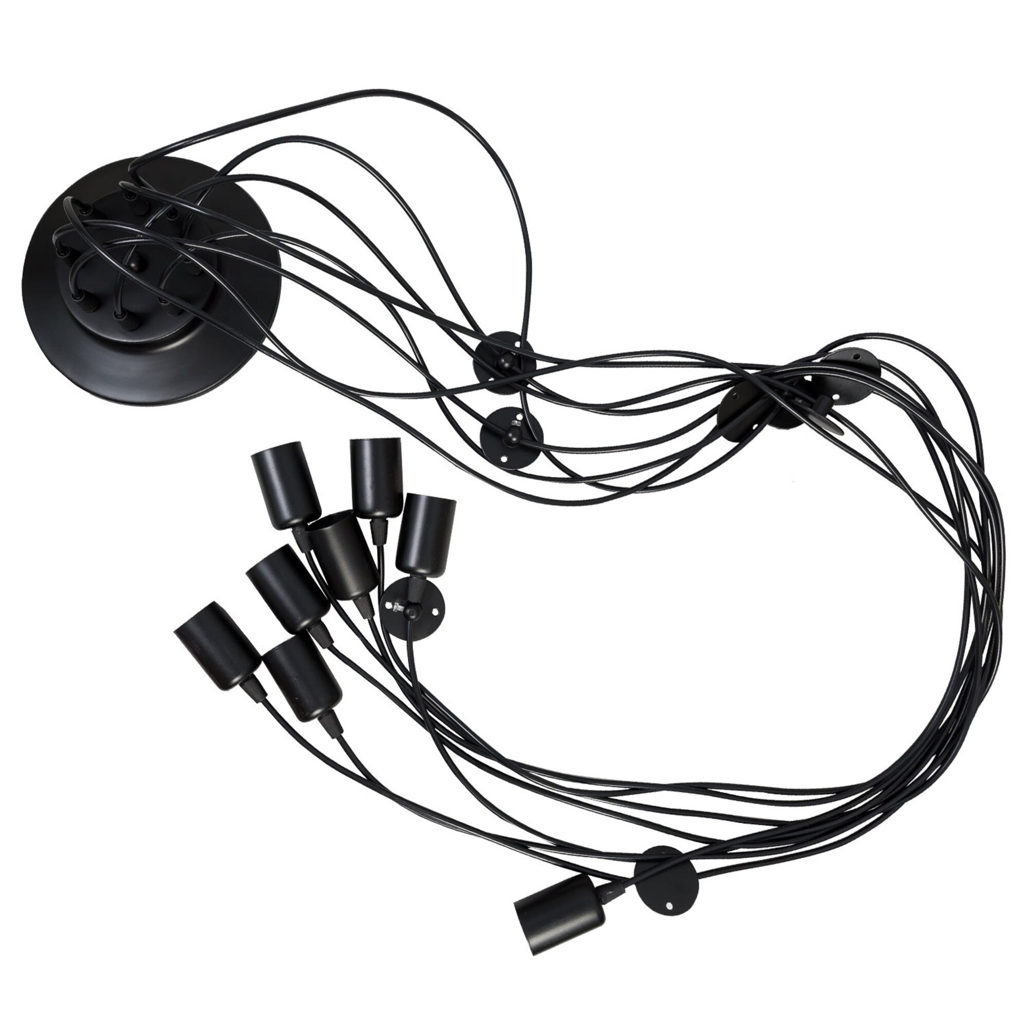 Ghirlanda Vintage Luminoasa , 8XE27 , Spider , IP20