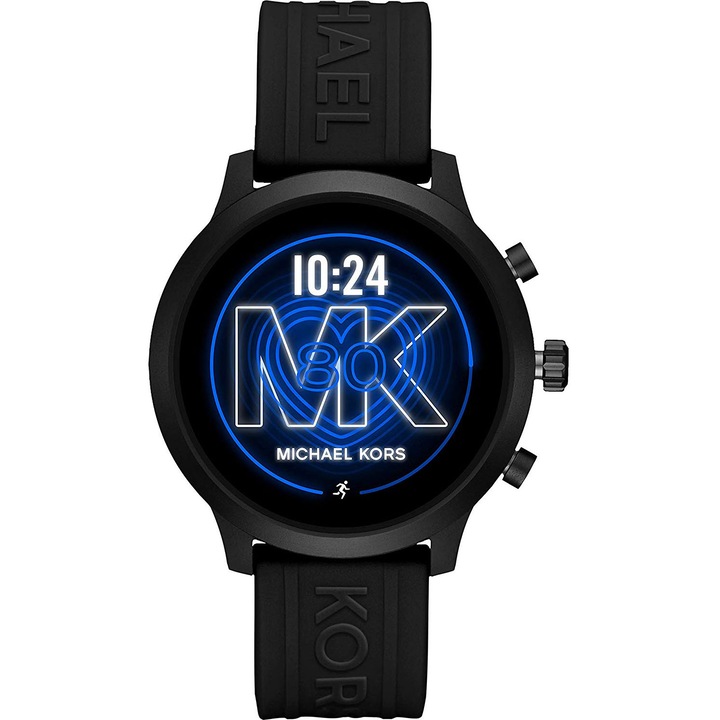 Smartwatch Michael Kors GO, MKT5072, Silicon, Black/Black