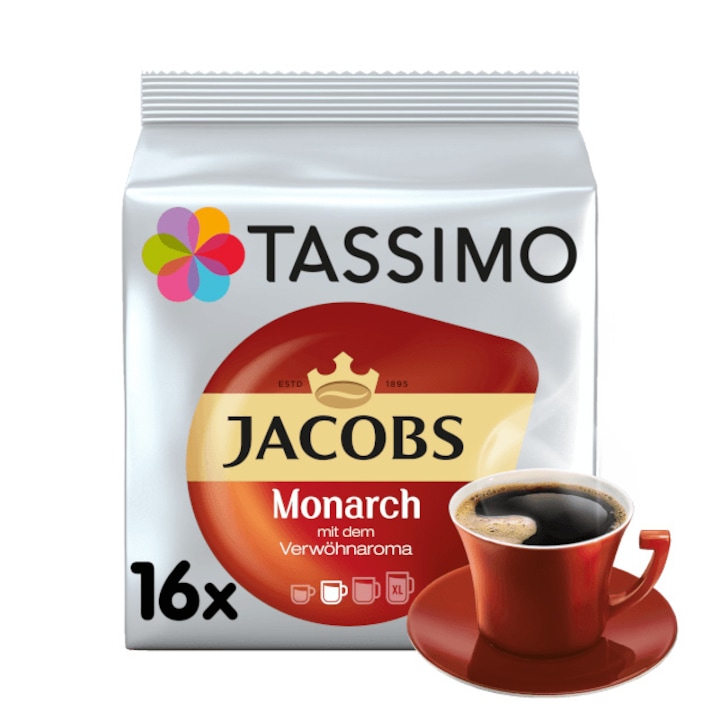 Tassimo Jacobs Monarch kávékapszula, 16db