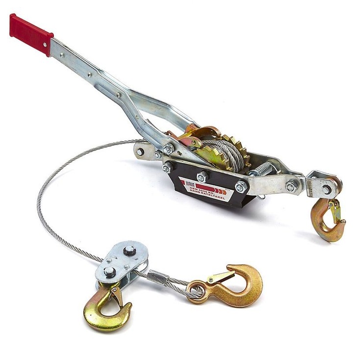 Лебедка, 4 тона, Ръчна