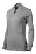 Hanorac pentru dama Bomber, gri inchis, marime 2XL