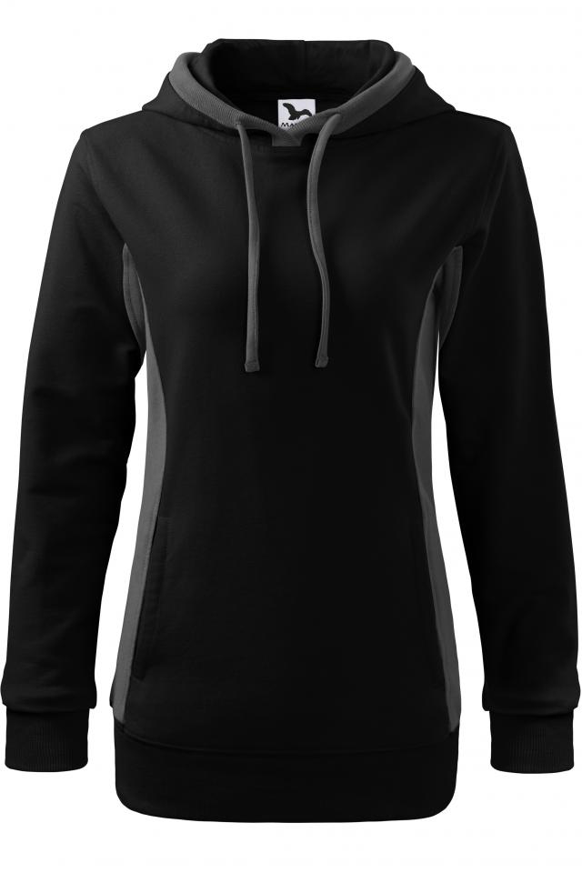 Hanorac pentru dama Kangaroo, Negru