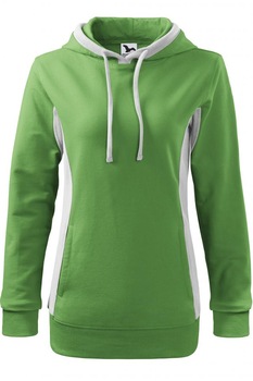 Hanorac pentru dama Kangaroo, Verde iarba Hanorac pentru dama Kangaroo, Verde iarba