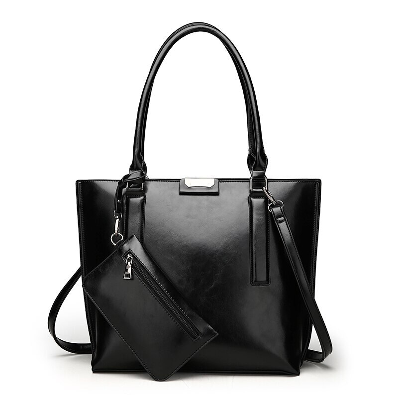 Set 2 Piese Geanta de Dama Office Chantalle Negru