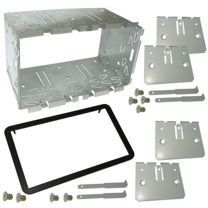 Адаптерна рамка за панел AERZETIX, 2 Din, за Alfa Romeo 159 2005+ Brera 2006+ Spider 2006+