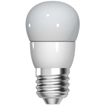 Bec LED General Electric, forma sferica ,E27, 3,5W, 15000 ore, lumina calda Bec LED General Electric, forma sferica ,E27, 3,5W, 15000 ore, lumina calda