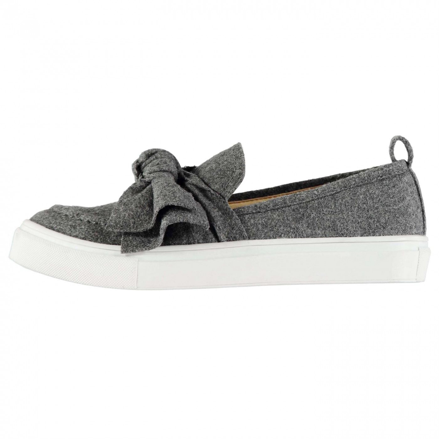 Espadrile din material textil Glamorous Platform Shoes, Gri, 40 EU