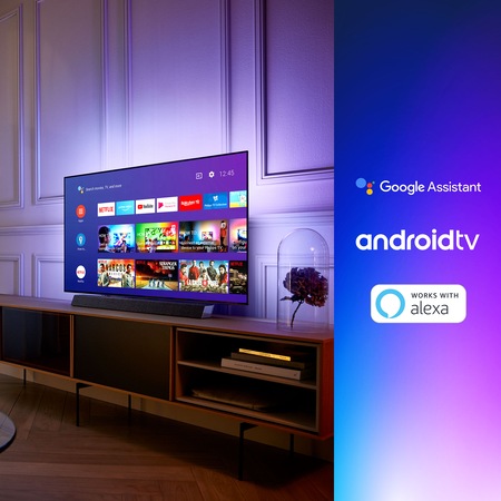 Televizor OLED Smart Android Philips, 139 cm, 55OLED934/12, 4K Ultra HD