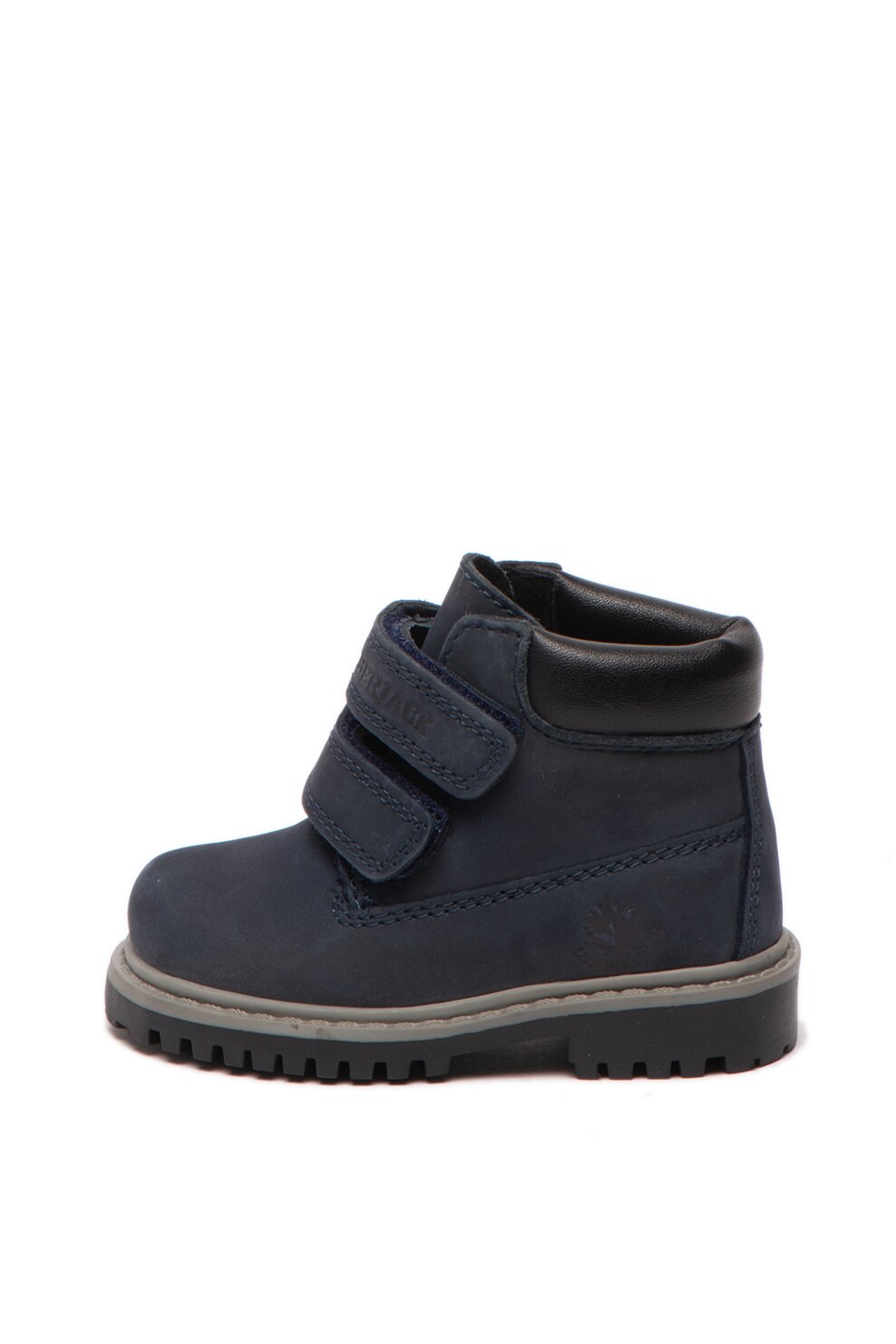 Lumberjack, Bocanci de piele nabuc cu benzi velcro Little