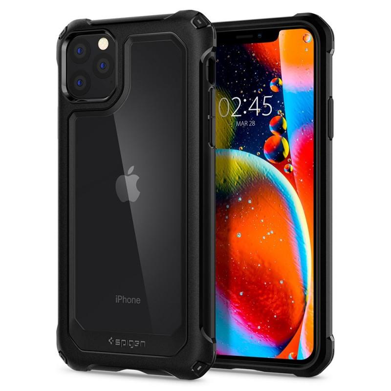 Carcasa Spigen Gauntlet iPhone 11 Pro Max Carbon Black