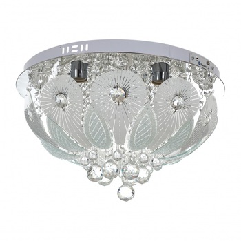 Plafoniera EL 1834/50 CH, 6xE27+LED RGB, Crom Plafoniera EL 1834/50 CH, 6xE27+LED RGB, Crom