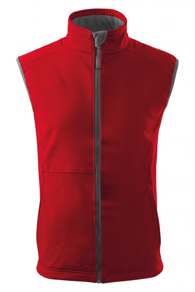Vesta softshell pentru barbaţi Vision, Rosu