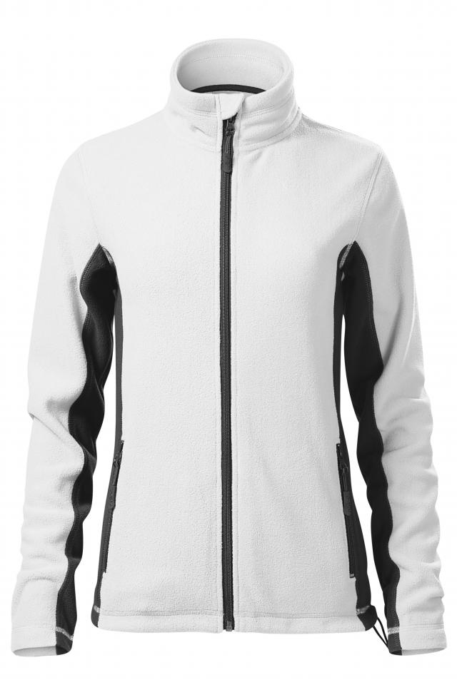 Hanorac fleece pentru dama Frosty, alb, marime 3XL