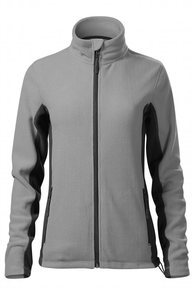 Hanorac fleece pentru dama Frosty, gri cenusiu, marime 3XL