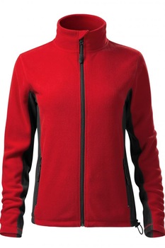 Jacheta fleece pentru dama Frosty, rosu, marime XL Jacheta fleece pentru dama Frosty, rosu, marime XL