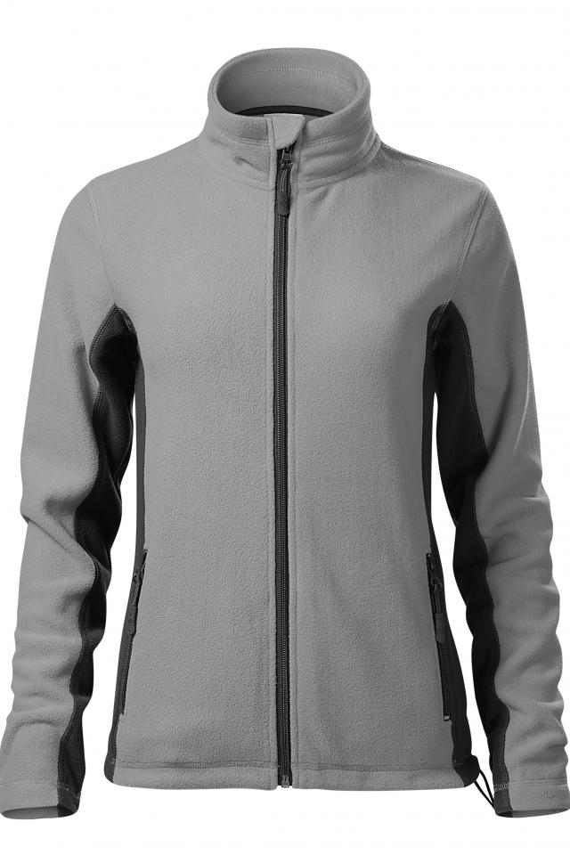 Jacheta fleece pentru dama Frosty, gri cenusiu, marime M