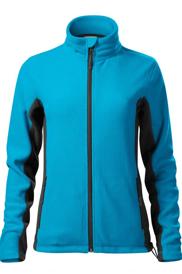 Jacheta fleece pentru dama Frosty, turcoaz, marime M