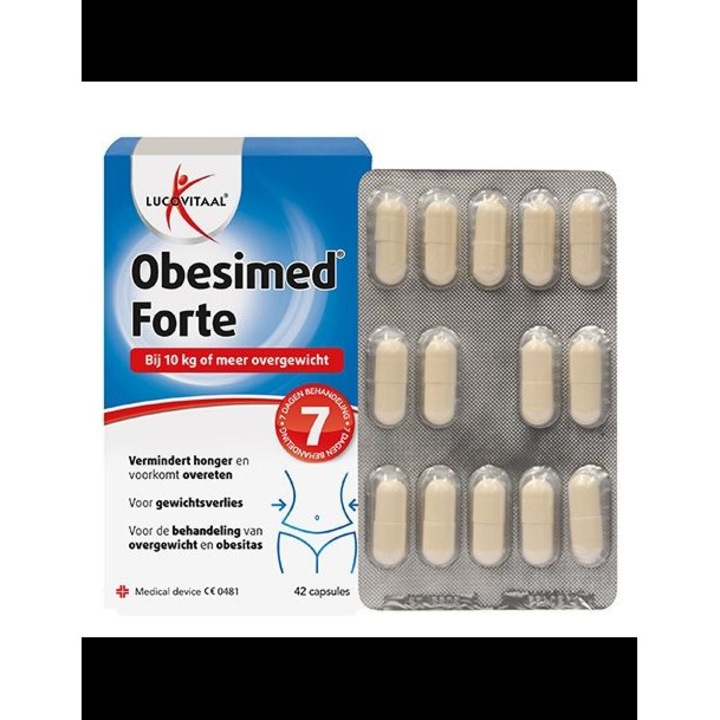 Capsule, slabit, natural, Obesimed Forte, 42 capsule