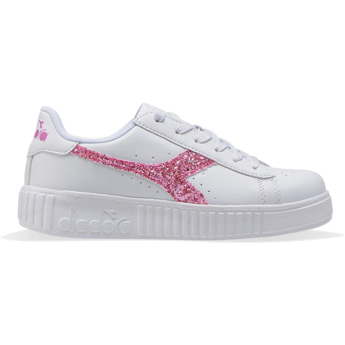 Pantofi sport copii Diadora game step gs, Alb