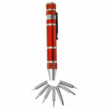 Surubelnita magnetica tip stilou, set 9 in1 Dekton, DT65321 Surubelnita magnetica tip stilou, set 9 in1 Dekton, DT65321