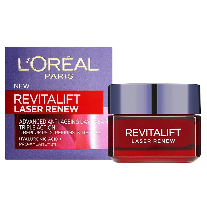 Дневен крем за лице L'Oreal Revitalift Laser Renew 50ml