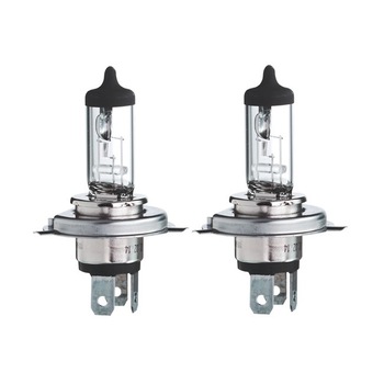 Set 2 becuri auto cu halogen pentru far General Electric H4 Plus +50 12V 60/55W Set 2 becuri auto cu halogen pentru far General Electric H4 Plus +50 12V 60/55W