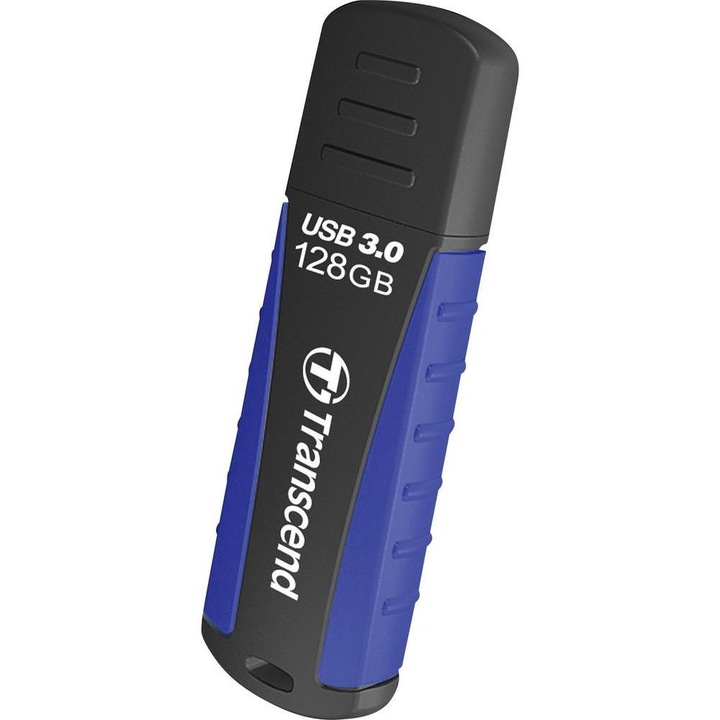 USB памет Transcend JetFlash 810, син/черен, 128GB, USB 3.0