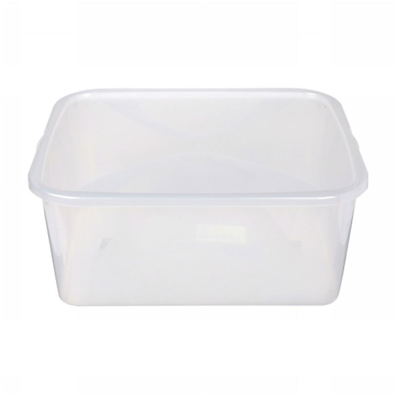 Cutie depozitare ROTHO Mark.B7, Cu capac, Plastic, Transparent, 19 l, 42X35X17 cm