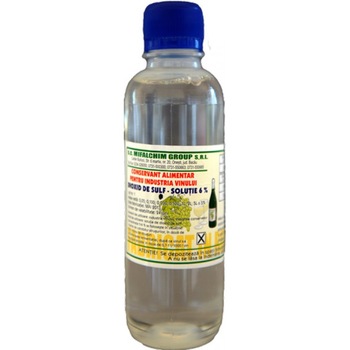 Dioxid de sulf, Mifalchim, Conservant alimentar, 0,5L Dioxid de sulf, Mifalchim, Conservant alimentar, 0,5L