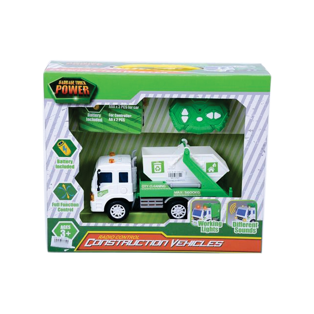 Autoutilitar RC 4 functii, camion de gunoi EVO